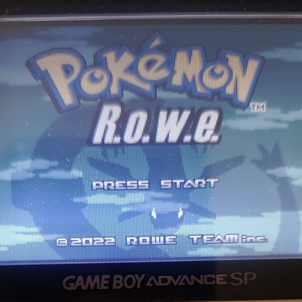 Pokemon R.O.W.E GBA ROM Hack Video Game - Picture 2 of 13